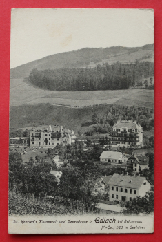 AK Edlach bei Reichenau / 1910 / Dr Konrieds Kuranstalt und Dependance in Edlach bei Reichenau / Strassen / Niederösterreich